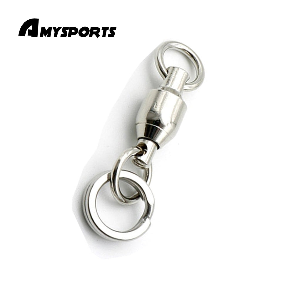 Fishing Ball Bearing Swivels with Solid Split Rings