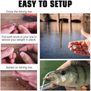 AMYSPORTS 25pcs/pack Lead Drop Weights Sinkers