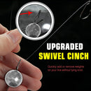 AMYSPORTS 25pcs/pack Lead Drop Weights Sinkers