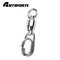 AMYSPORTS 25pcs/Pack Ball Bearing High Strength Fishing Snap Swivels (White)