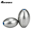 AMYSPORTS 3-20 pcs/pack Lead Olive Sinker