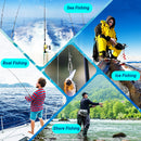 AMYSPORTS 25-50pcs/Pack High Strength Swivels Fishing Snap Clips SUS304