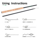 Goture Telescopic Fly Fishing Rod