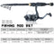 Sougayilang Spinning Fishing Combo Gear Ratio 5.2:1