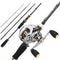 Sougayilang Baitcasting Fishing Combo Gear Ratio 6.3:1