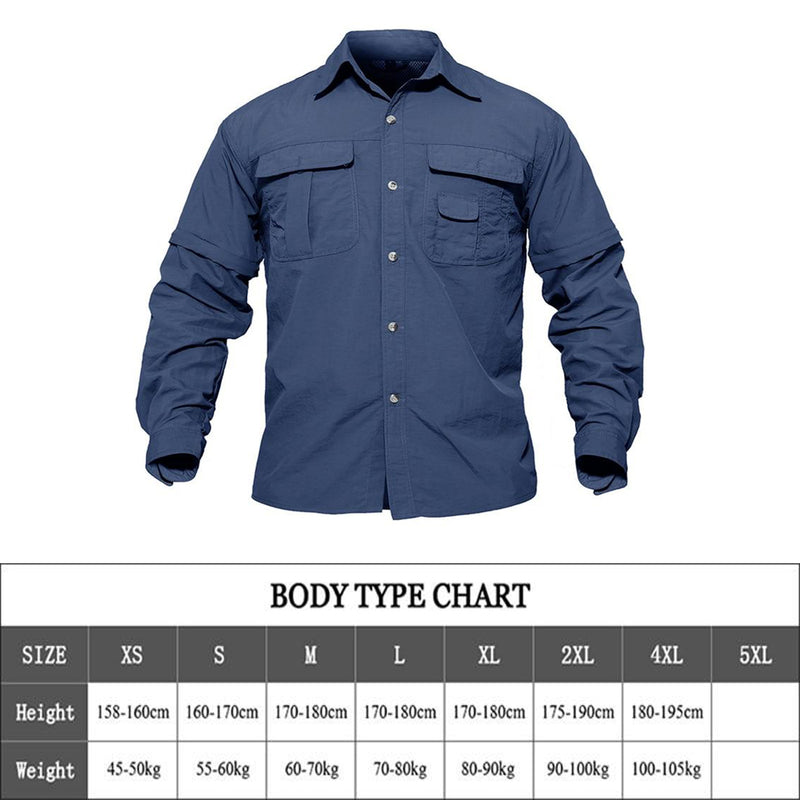 Men's Shirt Military Quick Dry Shirt