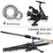 Sougayilang Spinning Fishing Combo Gear Ratio 5.2:1 (Black)