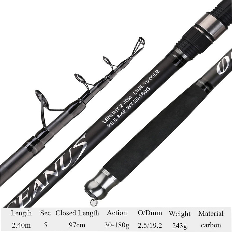 OBEI Tele Surf Rod Telescopic Fishing Rod