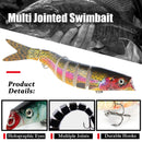 AMYSPORTS Multi Segments Jointed Lure Set JM-043 3Pcs