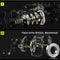 KastKing Baitcasting Fishing Reel Gear Ratio 6.1:1