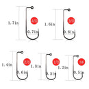 10pcs/pack lead jig head Fishing Hooks