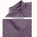 WOLFONROAD 1/4 Zipper Pullover Tops Womens  Shirts