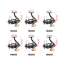 LINNHUE Fishing Spinning Reel 4.4:1/4.7:1/5.2:1 Gear Ratio