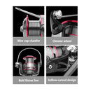 LINNHUE Fishing Spinning Reel 4.4:1/4.7:1/5.2:1 Gear Ratio