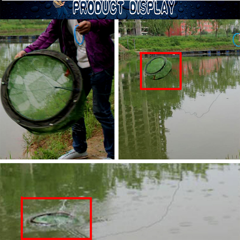 Foldable 6/7/8 Entrances Fishing Net
