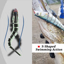 AMYSPORTS Multi Segments Jointed Lure Set JM-043 3Pcs