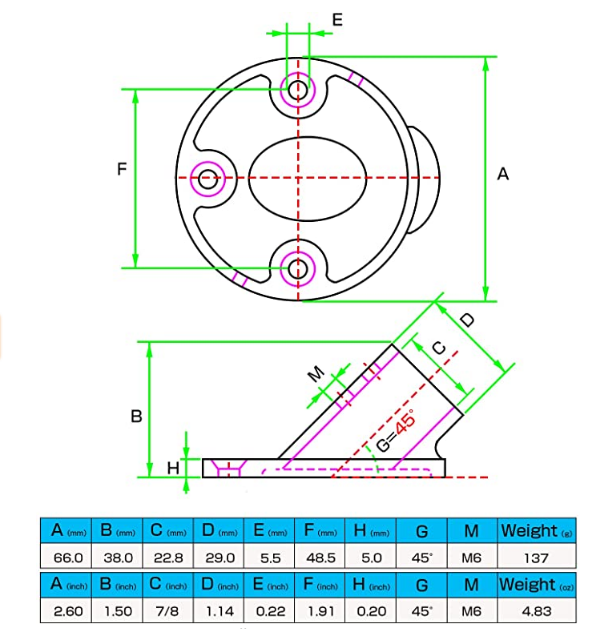 AMYSPORTS 1pcs heavy steel marine base