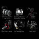 Piscifun Carbon X Spinning Reel 5.2:1 6.2:1 Gear Ratio