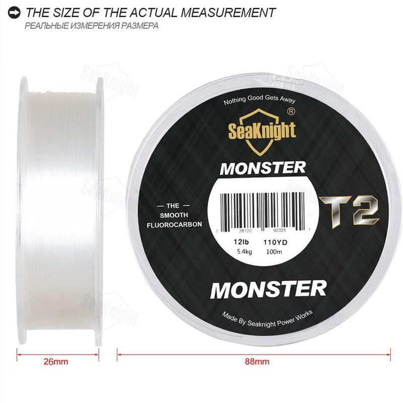 9 Strands Fluorocarbon 100M / 109.4YDS Fishing Line