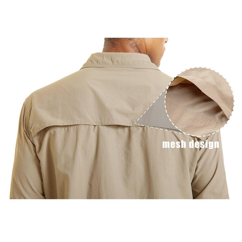 WOLFONROAD Men's  Quick Drying Tactical Shirt