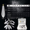 AMYSPORTS 3-10pcs/pack Streamlined Fishing Sinkers