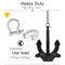 AMYSPORTS 2-8pcs Bow-shaped D shackle stainless steel fittings