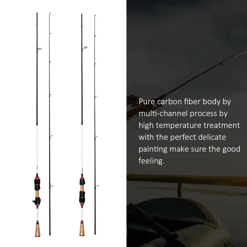 RoseWood Casting Spinning Fishing Rod