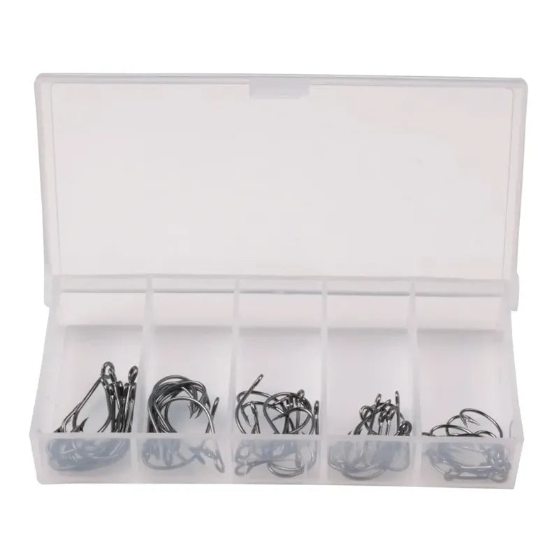 50pcs/pack Crank Fishing Hooks