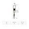 200pcs/Pack Fishing Barrel Swivel with Safety Snap（Sliver）