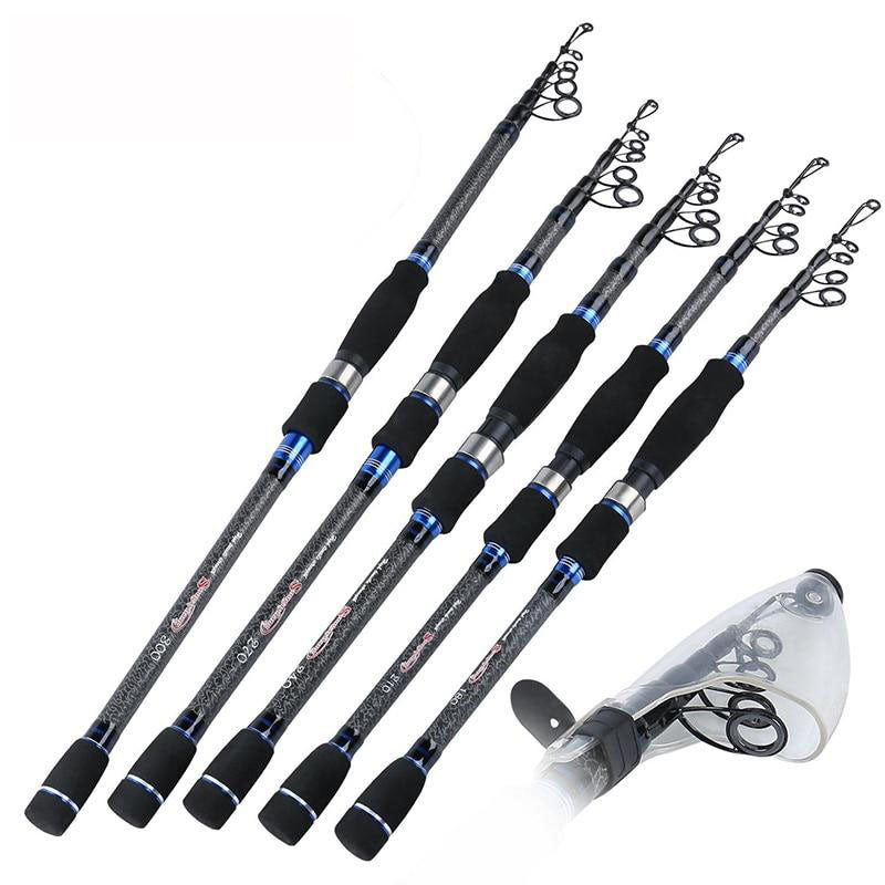 Sougayilang Spinning Telescopic Fishing Rod