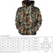 Bionic Maple leaves camouflage Fishing Jackets