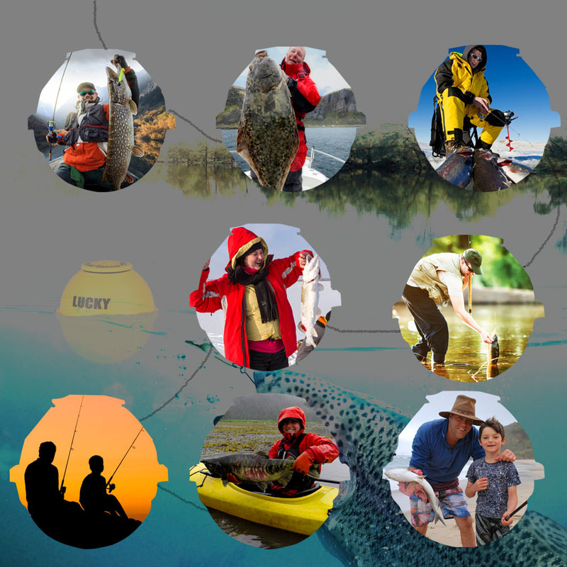 LUCKYLAKER Wireless Waterproof Fish Finder