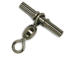 AMYSPORTS 10pcs/Pack Fishing Rolling Swivels with Tube