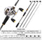 Sougayilang Baitcasting Fishing Combo Gear Ratio 6.3:1