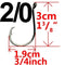 AMYSPORTS 20pcs/Pack Octopus Offset Sport Circle Fishing Hook