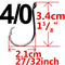 AMYSPORTS 20pcs/Pack Octopus Offset Sport Circle Fishing Hook