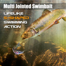 AMYSPORTS Multi Segments Jointed Lure Set JM-027 3Pcs