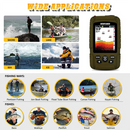 LUCKYLAKER Wired Waterproof Fishing Finder