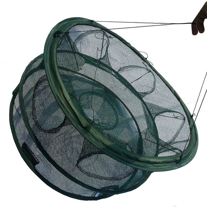 Foldable 6/7/8 Entrances Fishing Net