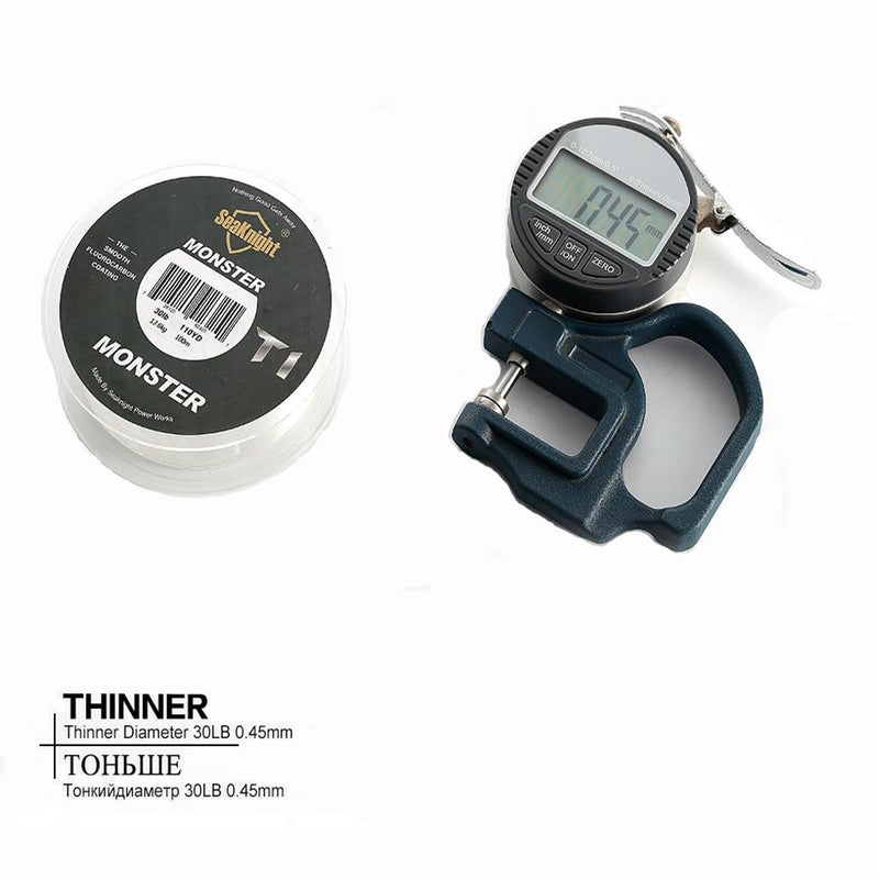 9 Strands Fluorocarbon 100M / 109.4YDS Fishing Line