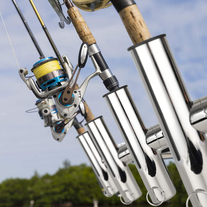 AMYSPORTS 2-4pcs Adjustable Clamp Fishing Rod Holder