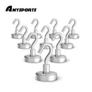 AMYSPORTS 6-10pcs/pack magnetic hook suction cup magnetic hook