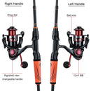 Sougayilang Spinning Fishing Combo Gear Ratio 5.1:1