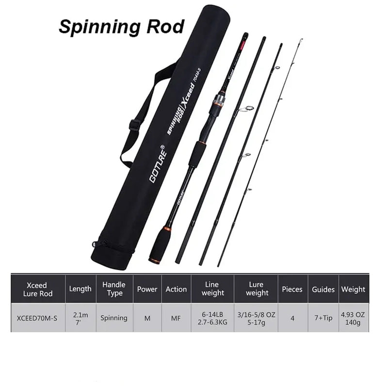 Goture Xceed Casting Spinning Fishing Rod