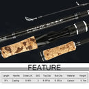 RoseWood Casting Spinning Fishing Rod