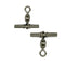 AMYSPORTS 10pcs/Pack Fishing Rolling Swivels with Tube