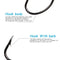 50pcs/pack Crank Fishing Hooks