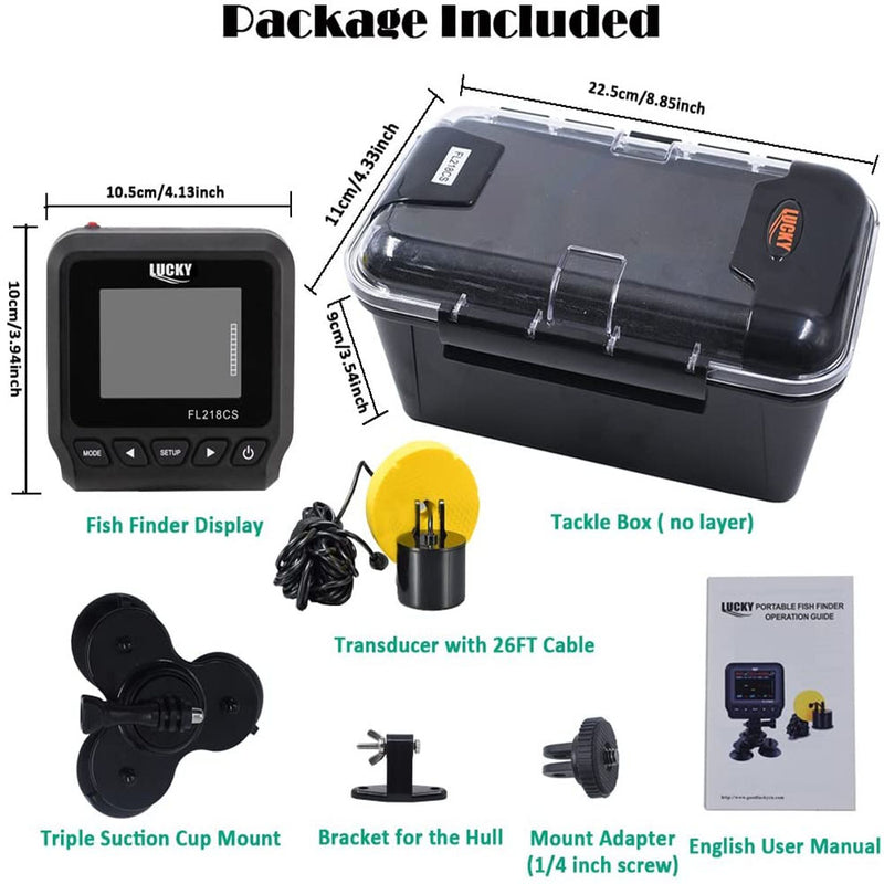 LUCKYLAKER Wired Fish Finder