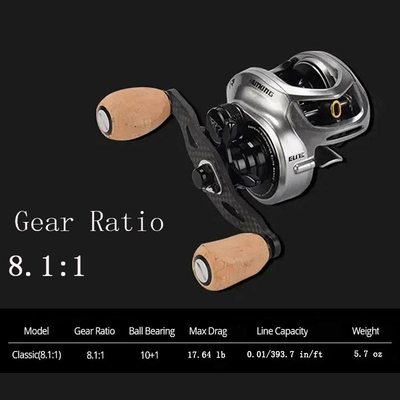 KastKing Baitcasting Fishing Reel Gear Ratio 6.1:1