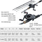 Sougayilang Casting Fishing Combo Gear Ratio 6.3:1 White Color